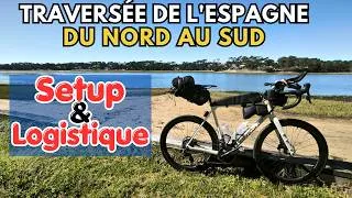 Miniature : SETUP ET LOGISTIQUE de ma Traversée de L'Espagne à VELO