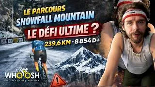 Miniature : Est-il possible de Terminer le Parcours le plus difficile de MyWhoosh ? 239.6KM/8854D+