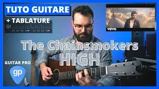 Miniature : Comment jouer The Chainsmokers - High | TUTO GUITARE