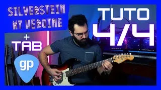 Miniature : Comment jouer Silverstein - My Heroine à la guitare | Tuto 4/4 - Refrain + Pont