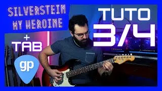 Miniature : Comment jouer Silverstein - My Heroine à la guitare | Tuto 3/4 - Couplet