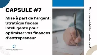 Miniature : Mise à part de l'argent : Optimisez vos finances et réduisez vos impôts avec cette stratégie fiscale