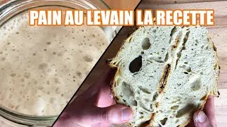 Miniature : PAIN AU LEVAIN MAISON ( A la main)