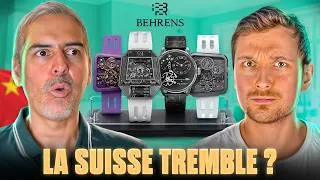 Miniature : La marque chinoise qui fait TREMBLER l'horlogerie suisse ? Test complet Behrens