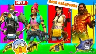 Miniature : BOSS ALÉATOIRE CHALLENGE / MON SKIN CHOISIE MES ARMES SUR FORTNITE