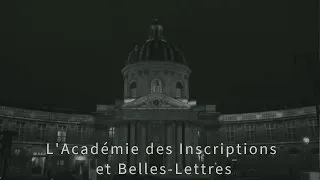 Miniature : L'Académie des Inscriptions et Belles-Lettres