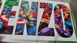 Miniature : Mes derniers DP finis #review #diamondpainting #broderiediamant #gbfke