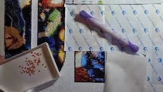 Miniature : Tag "La tournée du diamond painting 1" #diamondpainting #tag @charlottecolorie #broderiediamant