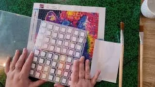Miniature : Revue de toile #diamondpainting #broderiediamant #review #shein