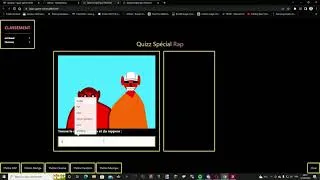 Miniature : Quizz / Blindtest Javascript