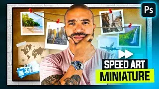 Miniature : Comment j'ai fait cette miniature pour @TonyJazz  ? [ Speed Art ]