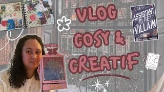Miniature : Vlog 08 - bookclub, scrapbooking, booknook & lectures 📚🖌️✨
