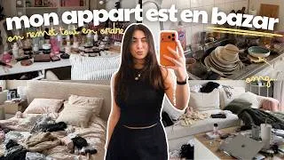 Miniature : MÉNAGE EXTRÊME DE MON APPARTEMENT 🧹 (ménage, réorganisation & rangement)