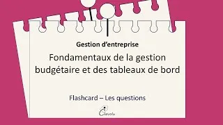 Miniature : Fondamentaux de la gestion budgétaire et des tableaux de bord