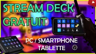 Miniature : Avoir un STREAM DECK GRATUITEMENT sur PC, SMARTPHONE et TABLETTE (12 boutons, OBS, Facile, Gratuit)