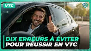 Miniature : Top 10 des erreurs fatales des chauffeurs VTC débutants et comment les éviter #vtc #devenirvtc