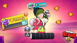 Miniature : MON PREMIER RANG 50 et les 30000 TROPHÉES sur BRAWL STARS