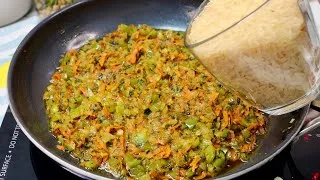 Miniature : La Meilleure🔝recette de Riz que j'ai Jamais Cuisiné‼️Une idée parfait👌de Dîner rapide et Délicieux