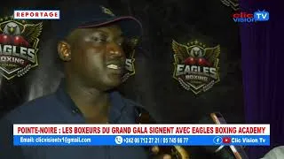 Miniature : LES BOXEURS DU GRAND GALA  SIGNENT AVEC EAGLES BOXING ACADEMY 