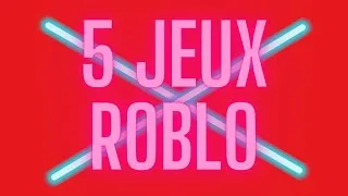 Miniature : 5 jeux roblos sous-coté (concept très original)