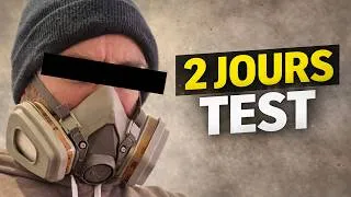 Miniature : Masque 3M 6002C efficace ? Test après 2 jours dans la poussière