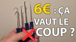 Miniature : 6€ pour ça ? Test des crochets bricolage