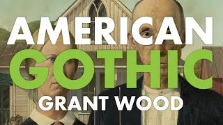 Miniature : Grant Wood - American Gothic (1930)
