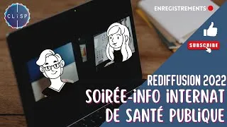 Miniature : Soirée-info Internat de Santé Publique - Rediffusion été 2022