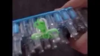 Miniature : bracelet rainbow loom motif flèches facile en français
