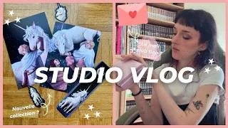 Miniature : Studio Vlog : Nouvelle collection, point sur le mail club et projets pour la suite