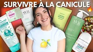 Miniature : COMMENT RESTER FRAÎCHE SOUS CANICULE ?🥵 transpiration, skincare, makeup, astuces