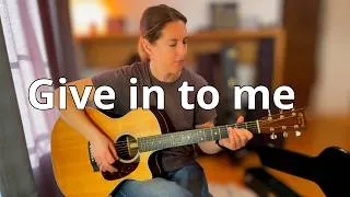 Miniature : Give In To Me – Michael Jackson | Cover + Tuto Guitare Acoustique