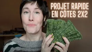 Miniature : Tricot PAS-À-PAS: Jambières en côtes 2 à la fois!