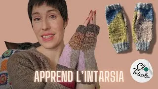 Miniature : Tricot PAS-À-PAS: Mitaines sans doigts avec intarsia