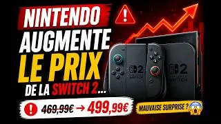 Miniature : Nintendo augmente le prix de la Switch 2…