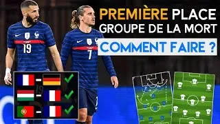 Miniature : Comment la France peut s'imposer dans le Groupe F ? ● Allemagne, Portugal, Hongrie ● Euro 2021
