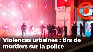 Miniature : 14 juillet : tirs de mortiers sur la police dans la nuit à Paris après la défaite de la France