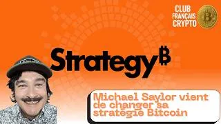 Miniature : Michael Saylor vient de changer sa stratégie Bitcoin #btc