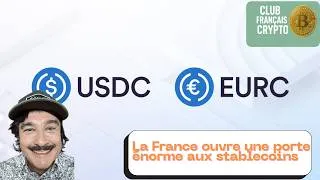 Miniature : La France ouvre une porte énorme aux stablecoins #USDC