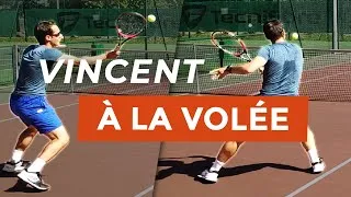 Miniature : Vincent améliore sa volée contre Grégoire