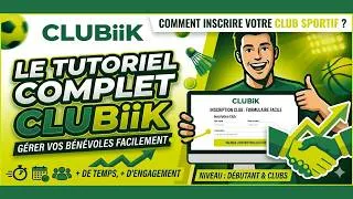 Miniature : Comment booster votre club avec CLUBiiK : L'inscription facile