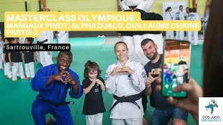 Miniature : Masterclass Olympique #2 avec Guillaume Chaine Alpha Djalo et Margaux Pinot