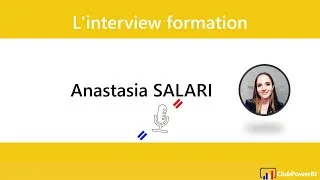 Miniature : Mois de la formation Power BI - Interview de Anastasia Salari