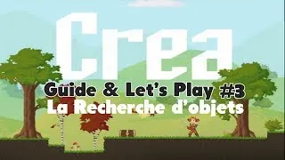 Miniature : Crea - Guide FR #3 - Les Recherches, let's play fr jeux sandbox terraria et starbound lik