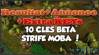 Miniature : Résultat Concours Strife n°2 + Annonce + Extra Keys