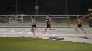 Miniature : 3000m senior homme - RECORD DU QUÉBEC VÉTÉRAN - Championnat provincial d'athlétisme 2021