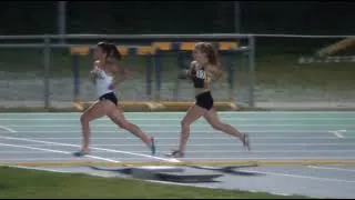 Miniature : 3000m senior femme - Championnat provincial d'athlétisme 2021 à l'Université de Sherbrooke au Québec