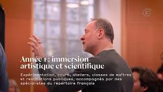 Miniature : Studio baroque : laboratoire d’interprétation et d’expérimentation pour chanteurs et instrumentistes
