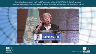 Miniature : Suzy Halimi | 30e anniversaire du programme UNITWIN/Chaires UNESCO