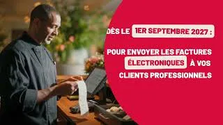 Miniature : Restaurateurs : vous êtes tous concernés par la facturation électronique dès 2026 !